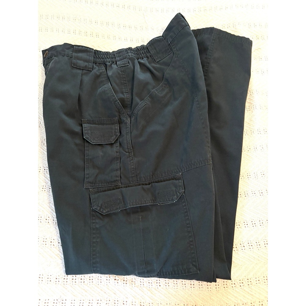 511 Tactical  Pants Mens 32x34 Hunter Green Cargo Ripstop Military Outdoor 5.11